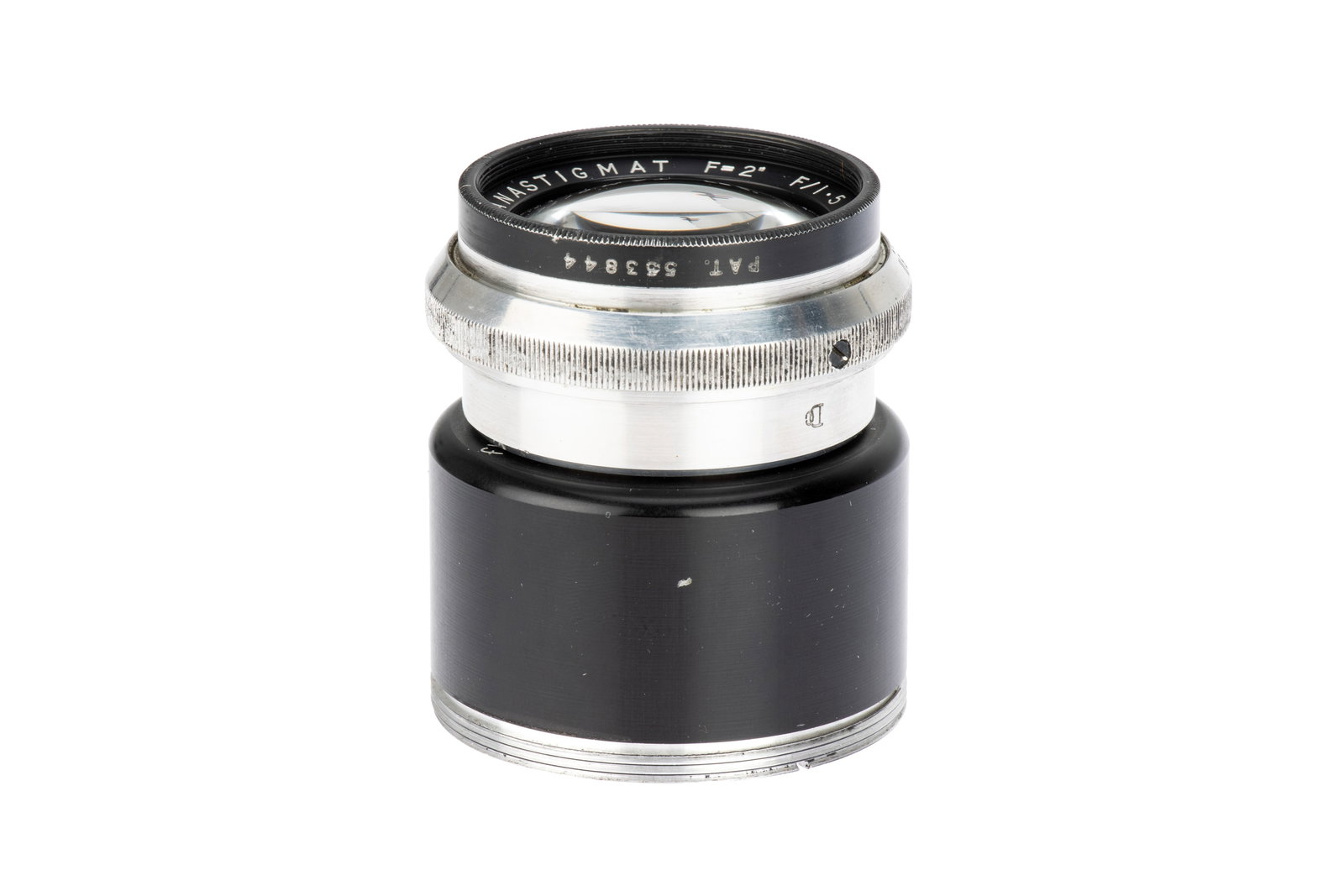 A J. H. Dallmeyer Septac f/1.5 50mm Lens, (1 of 3)