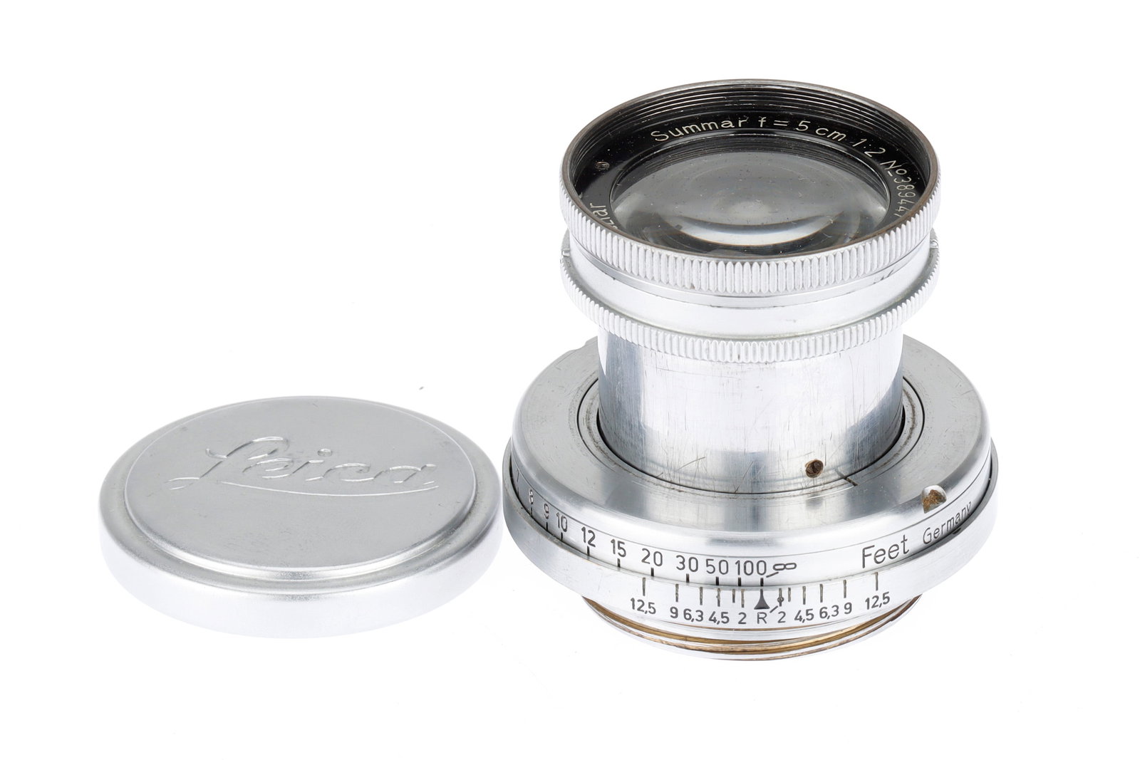 A Leitz Wetzlar Summar f/2 5cm Collapsible Lens (1 of 1)