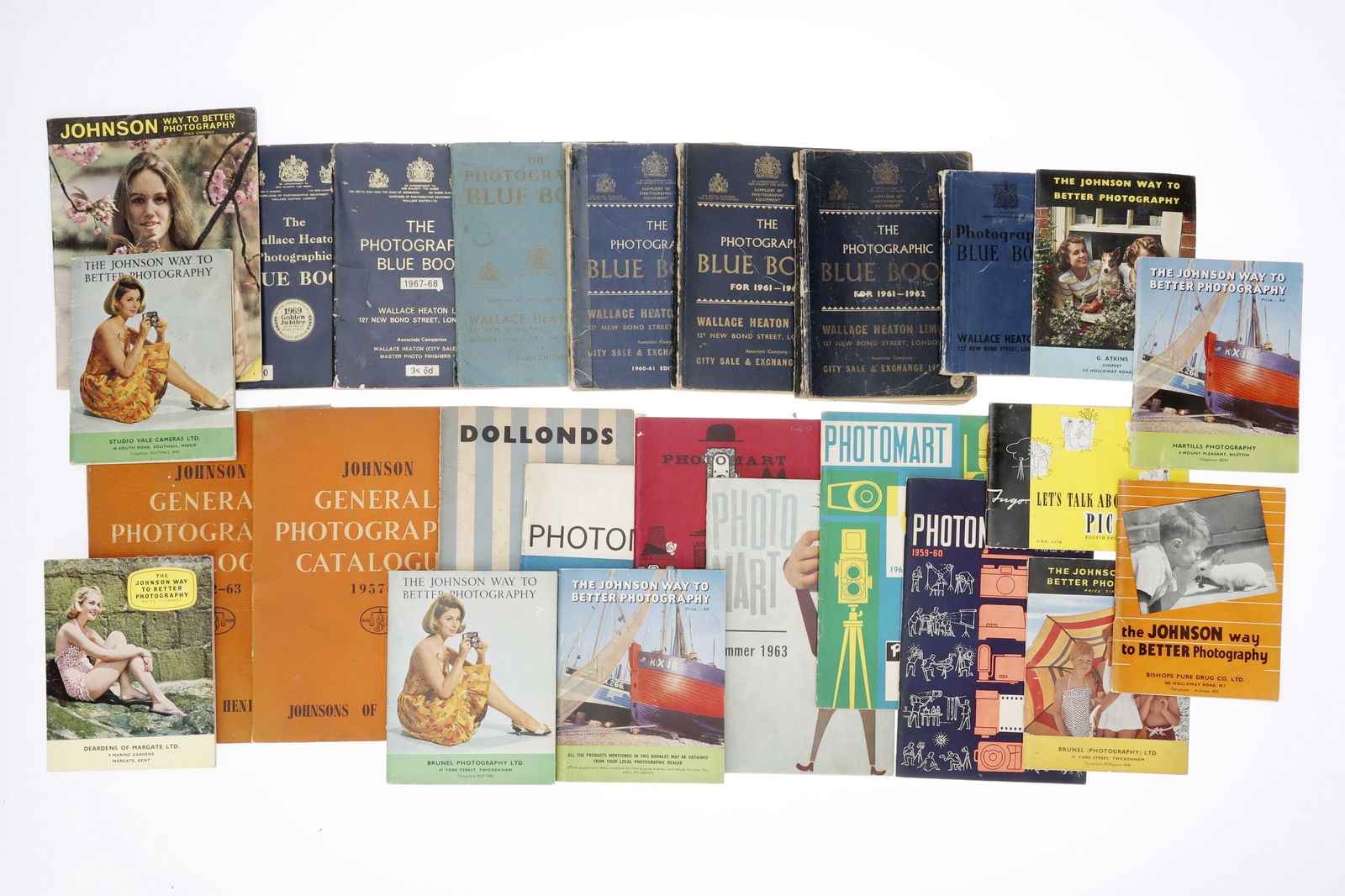 A Quantity of 1950s and 60s Photographic Dealer Catalogues (1 of 1)