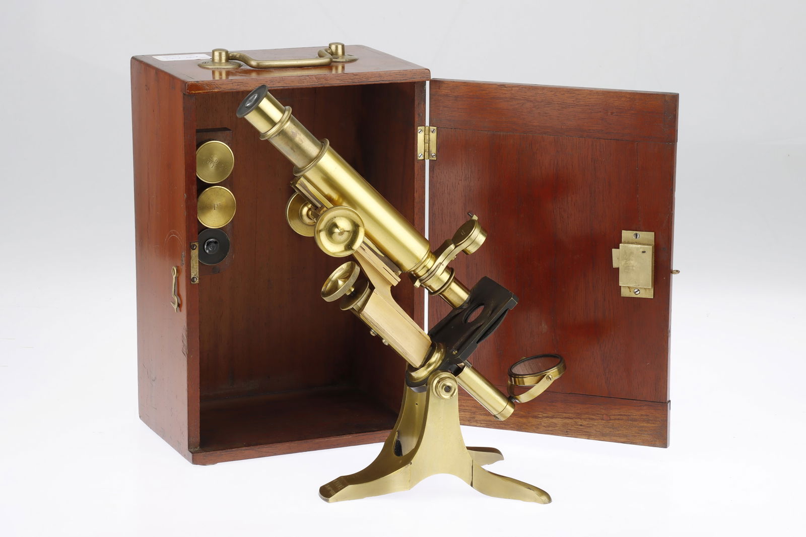 Scottish Compound Victorian Microscope, (1 of 1)