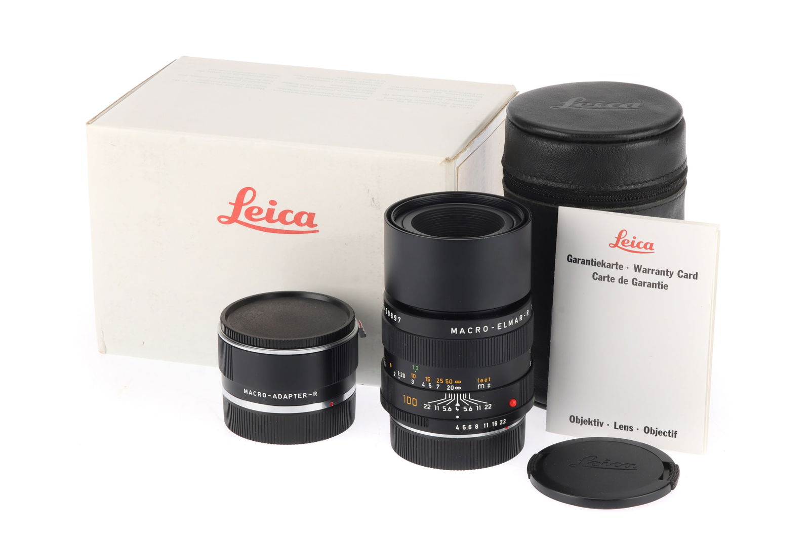 A Leitz Macro-Elmar-R f/4 100mm Lens, (1 of 1)