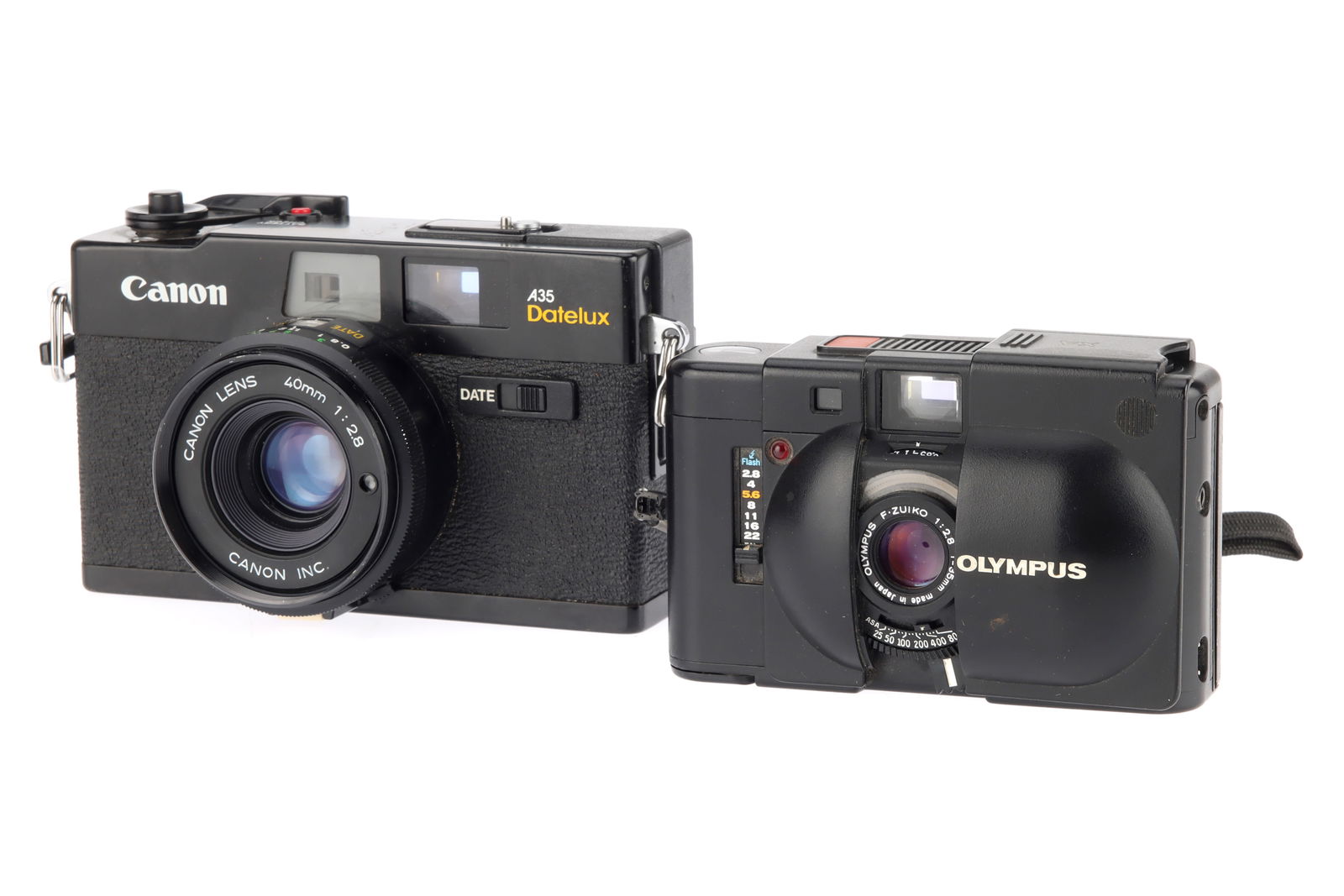 A Canon A35 Datelux 35mm Rangefinder Camera, (1 of 1)