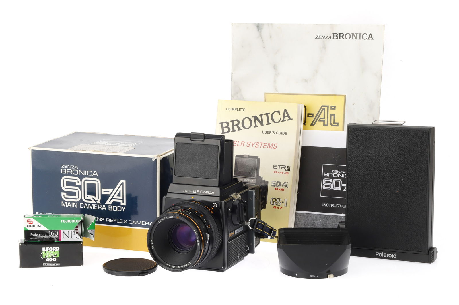 A Zenza Bronica SQ-A Medium Format SLR Camera Outfit (1 of 1)