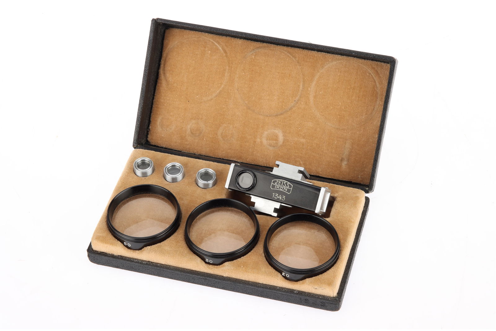 A Zeiss Ikon Contameter 1343 Closeup Lens & Rangefinder Set, (1 of 1)