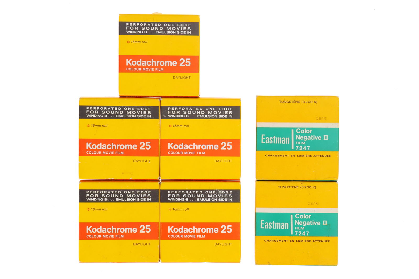Seven Rolls of Expired Kodak 16mm Motion Picture Camera Film (1 of 1)