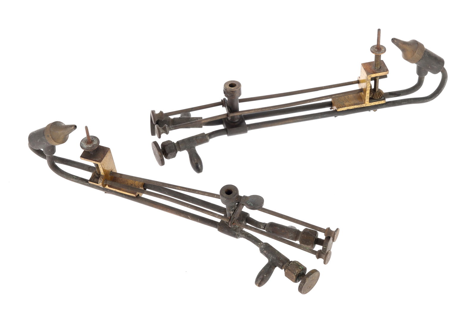 Matched Pair of Magic Lantern Oxy-Hydrogen Lime Light Illuminants, (1 of 1)