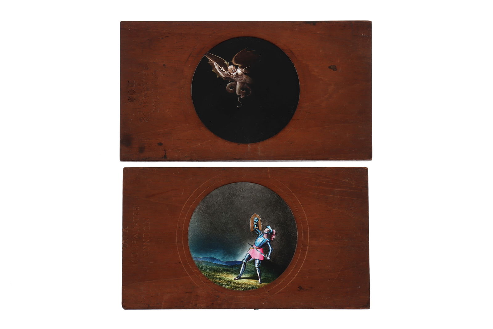 A Dissolving Phantasmagoria Apparition, Magic Lantern Slide Set, (1 of 1)