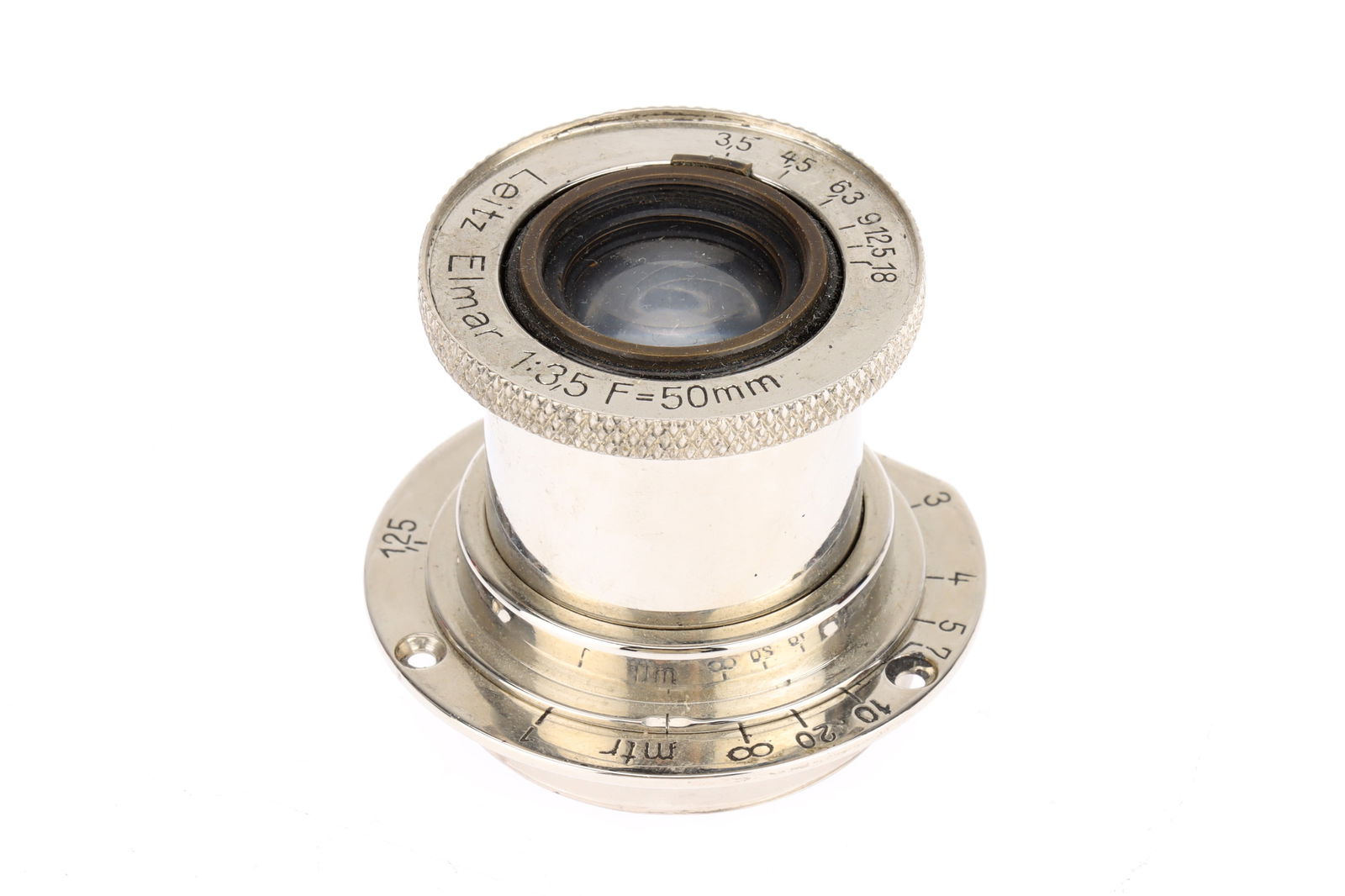 A Leitz Wetzlar Elmar f/3.5 50mm Collapsible Lens (1 of 1)