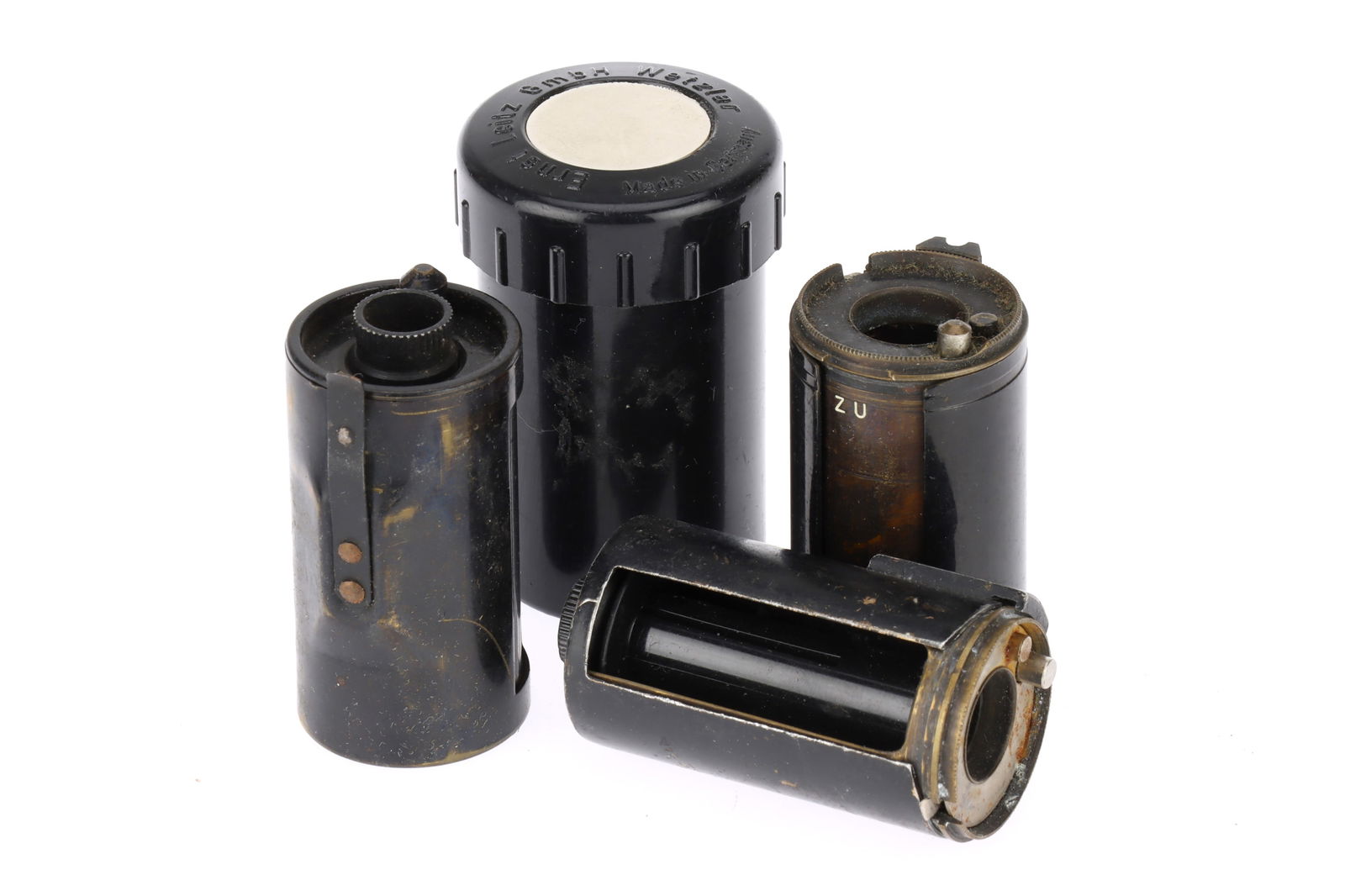 Three Leitz Wetzlar Leica Film Cassettes (1 of 1)