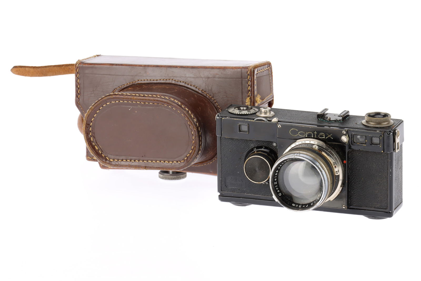 A Zeiss Ikon Contax I 35mm Rangefinder Camera (1 of 1)