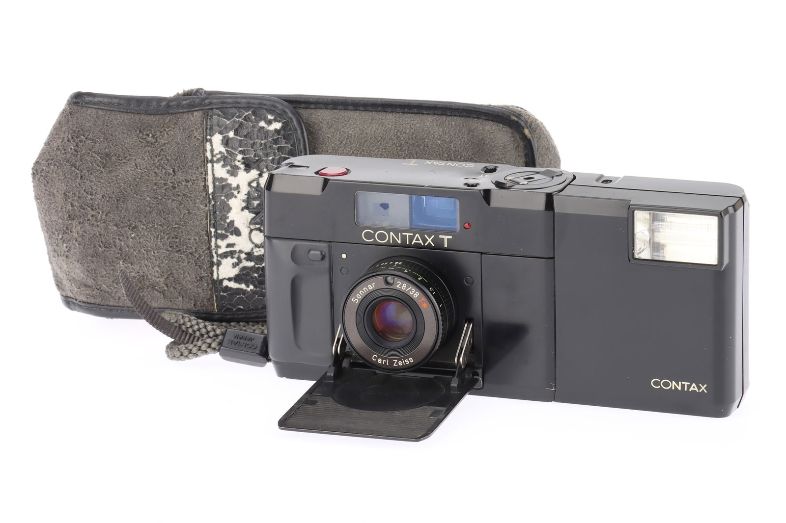 A Contax T 35mm Compact Rangefinder Camera (1 of 1)