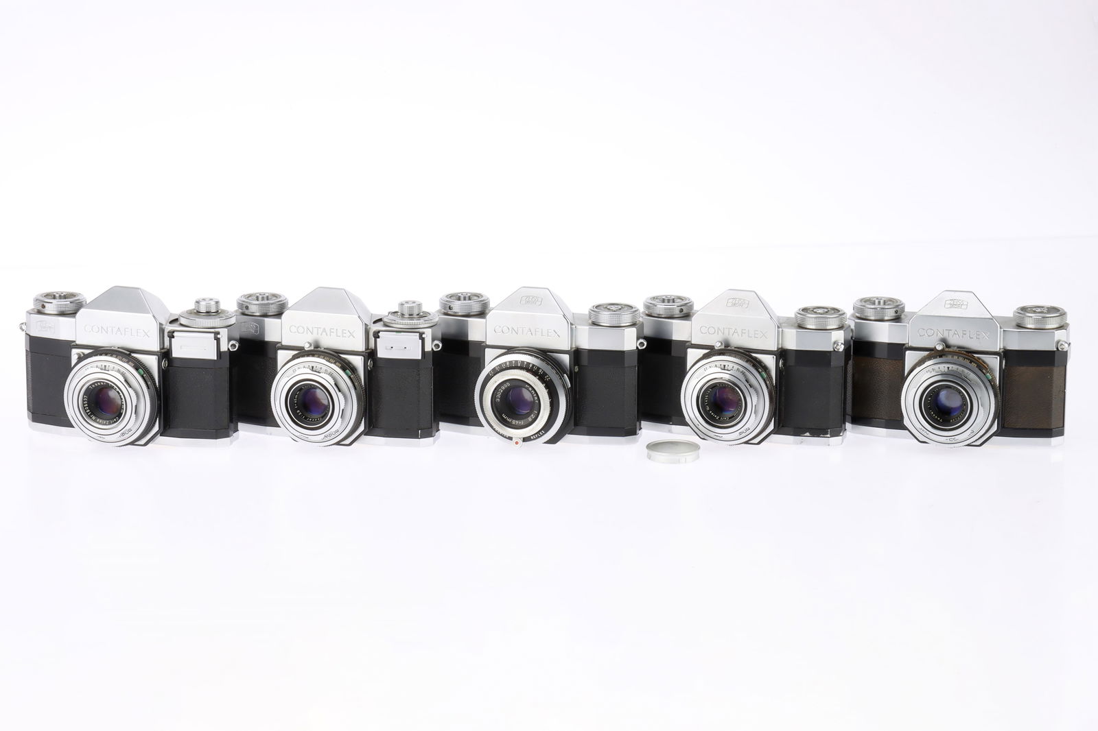 A group of Zeiss Ikon Contaflex 35mm SLR Cameras (1 of 1)