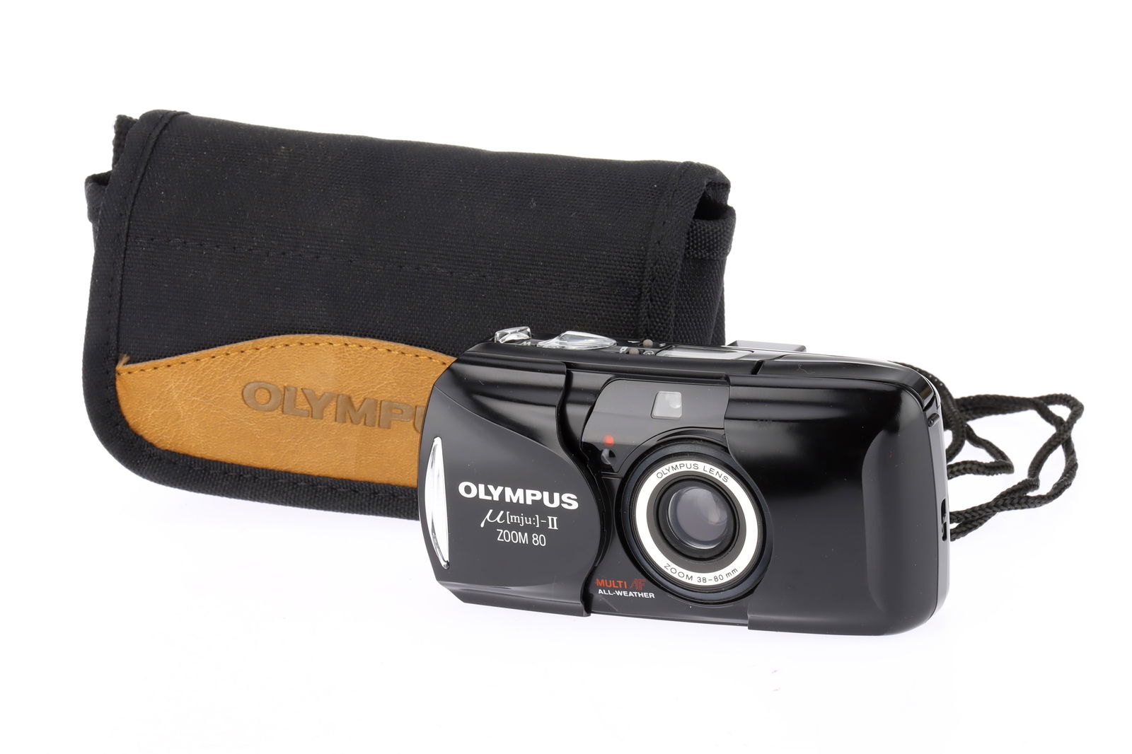 An Olympus mju-II zoom 80 35mm Compact Camera (1 of 1)
