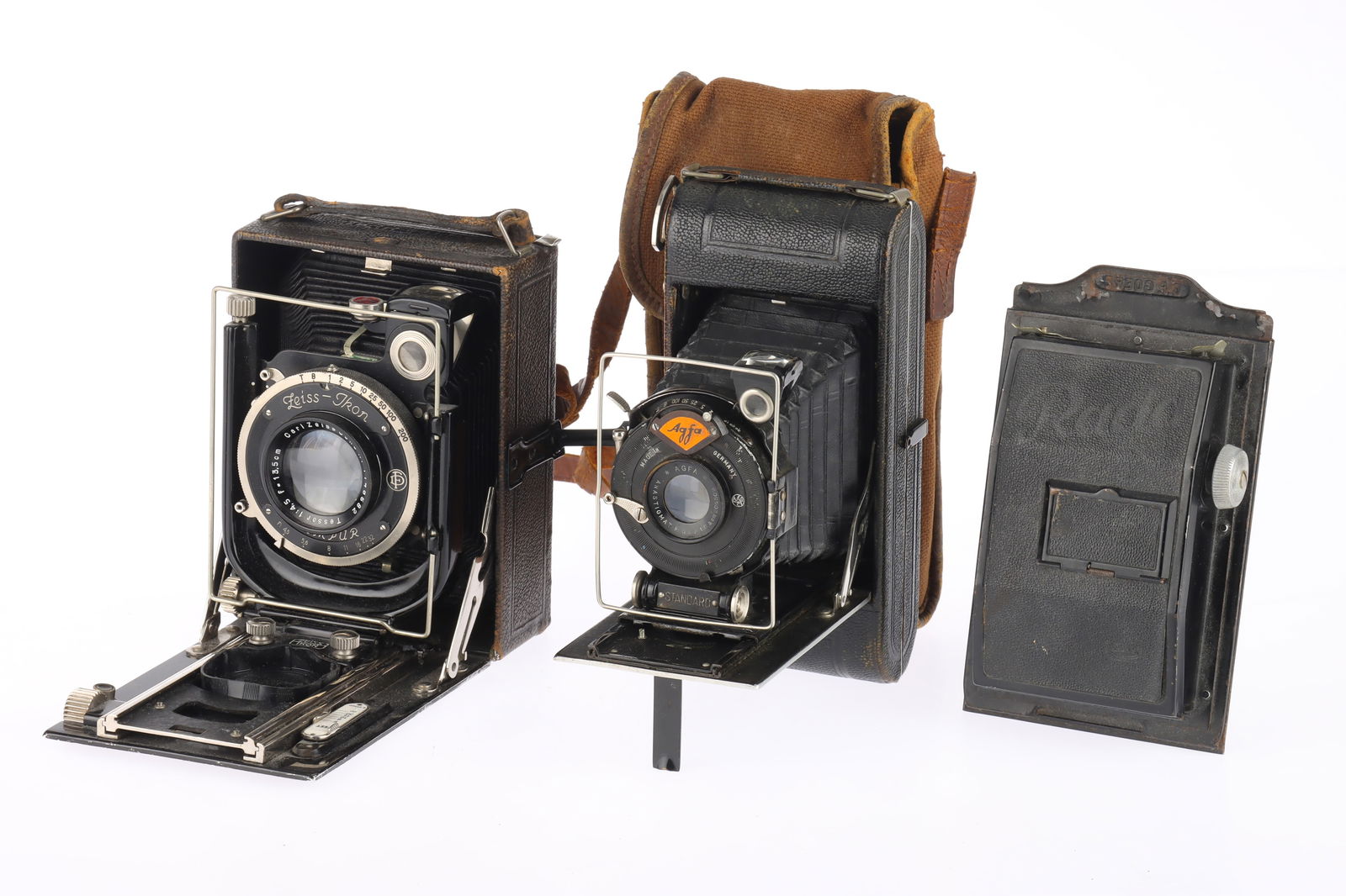 A Zeiss Ikon Trona and an Agfa Standard Folding Cameras (1 of 1)