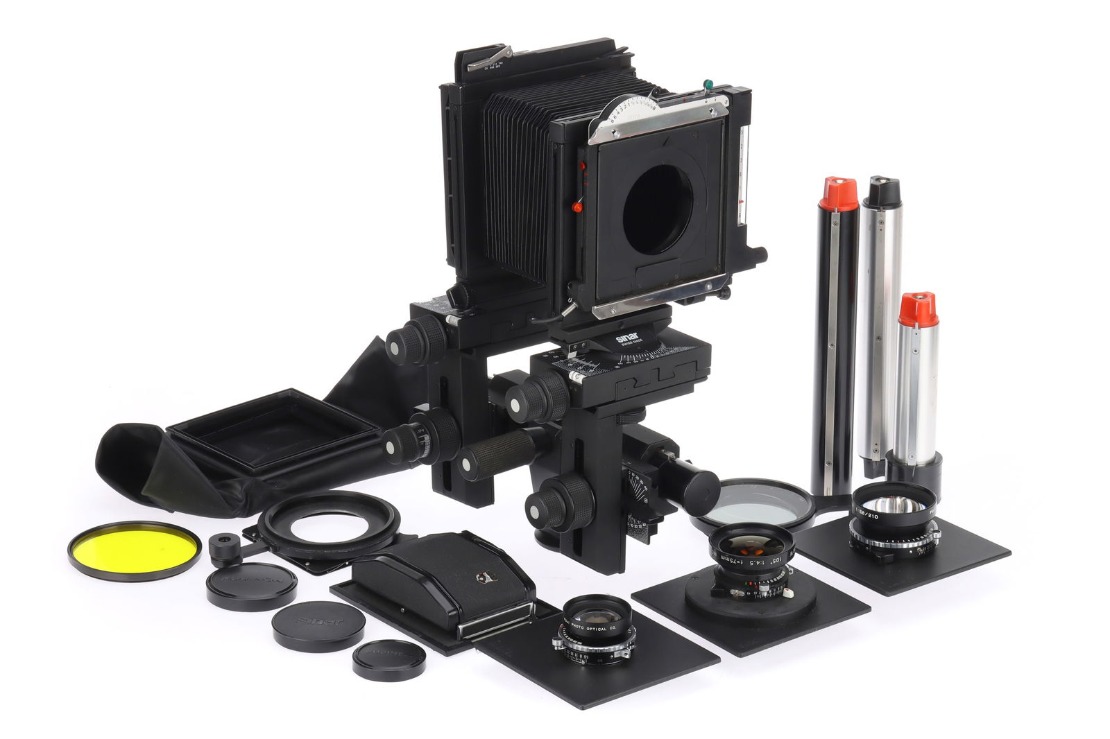 A Sinar P2 Large Format Monorail Camera Outfit (1 of 1)