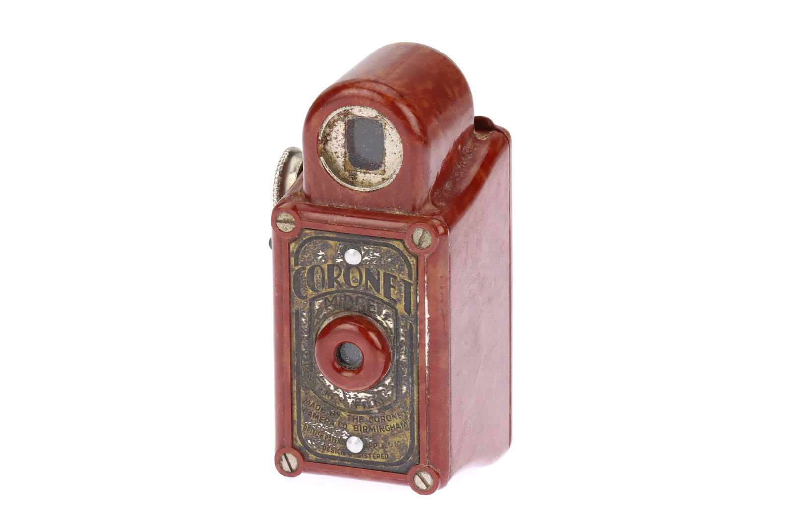 A Red Corronet Midget Subminiature Camera, (1 of 1)