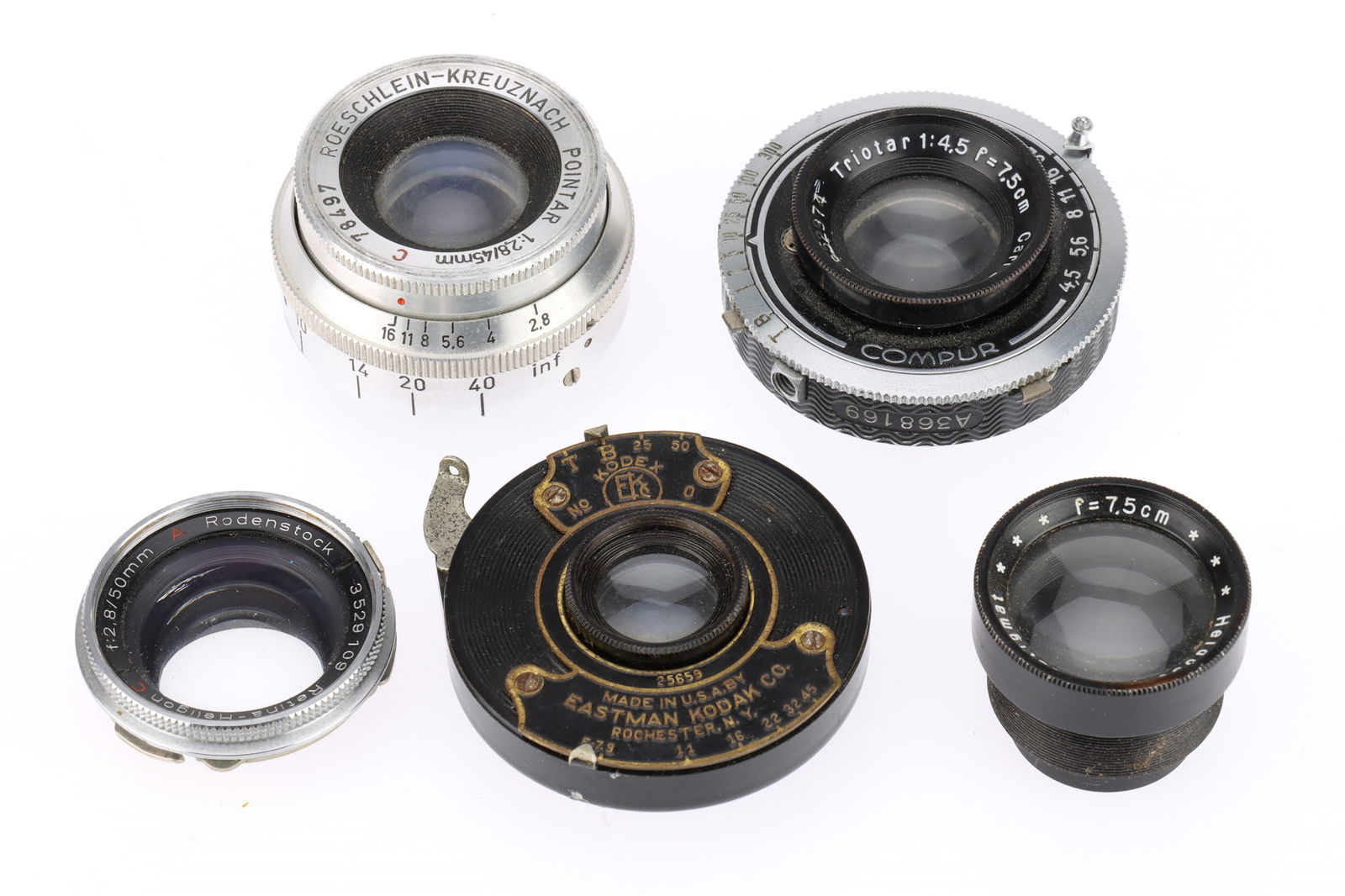 A Selection of Small Camera Lenses (1 of 1)