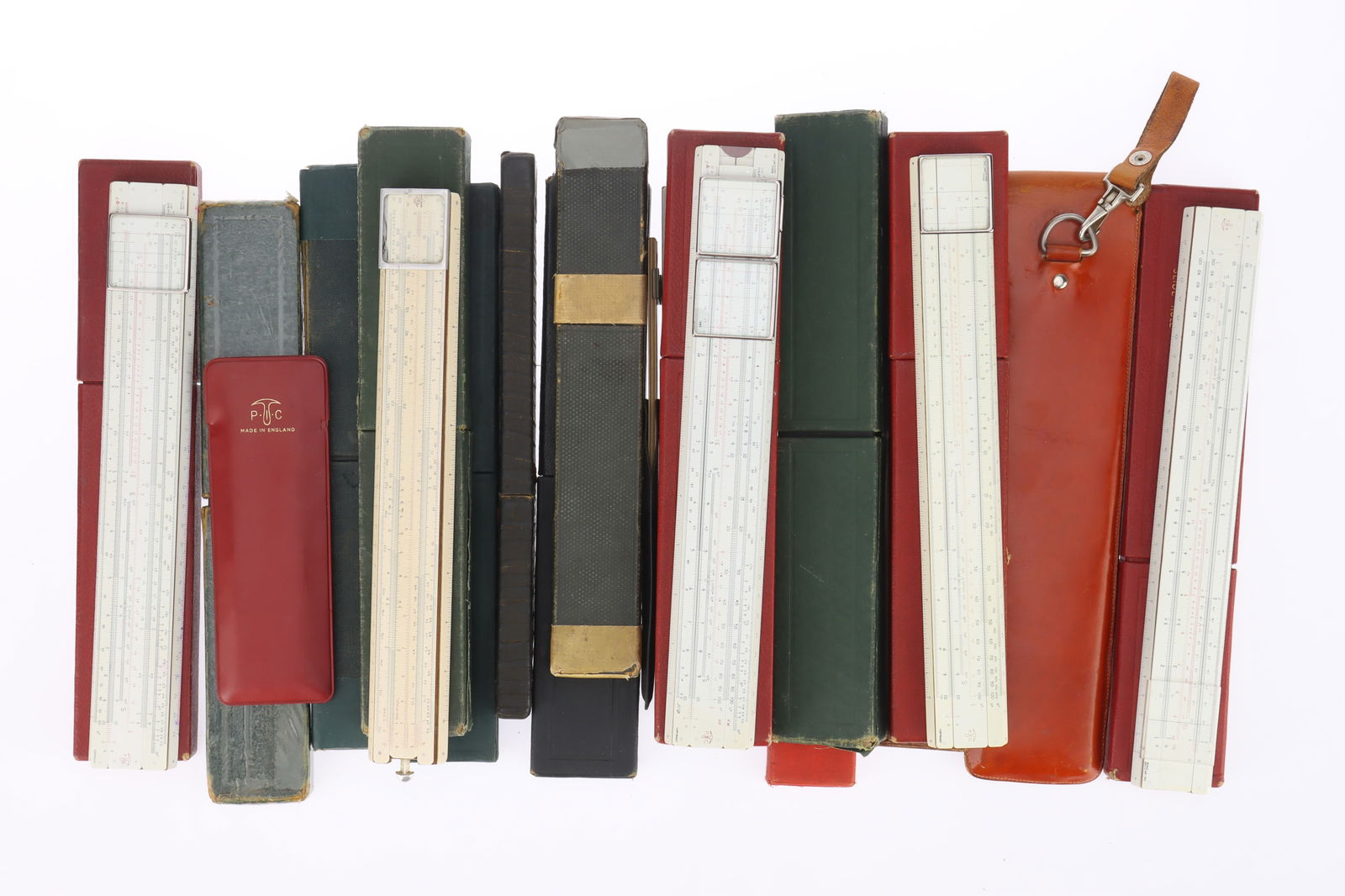 Large Collection of Mostly PIC Slide Rules (1 of 1)