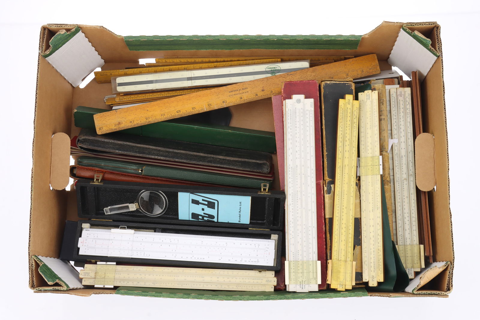 Large Collection of Slide Rules (1 of 1)