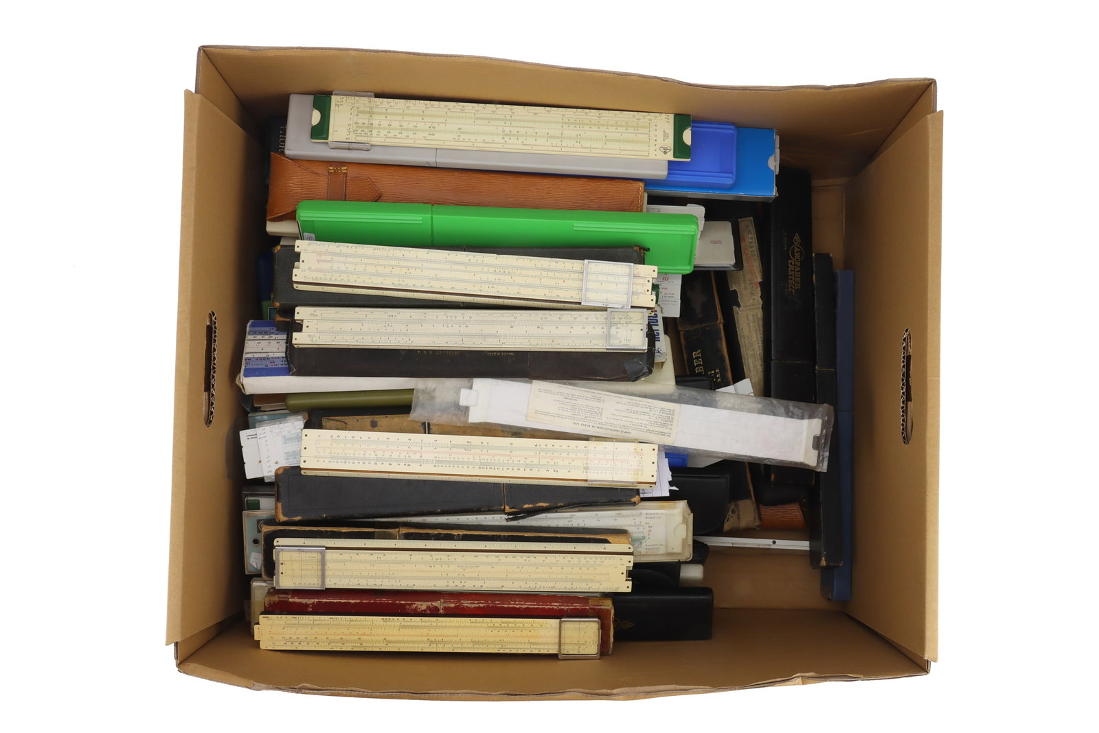 A Large Collection of Mostly Recent Slide Rules (1 of 1)