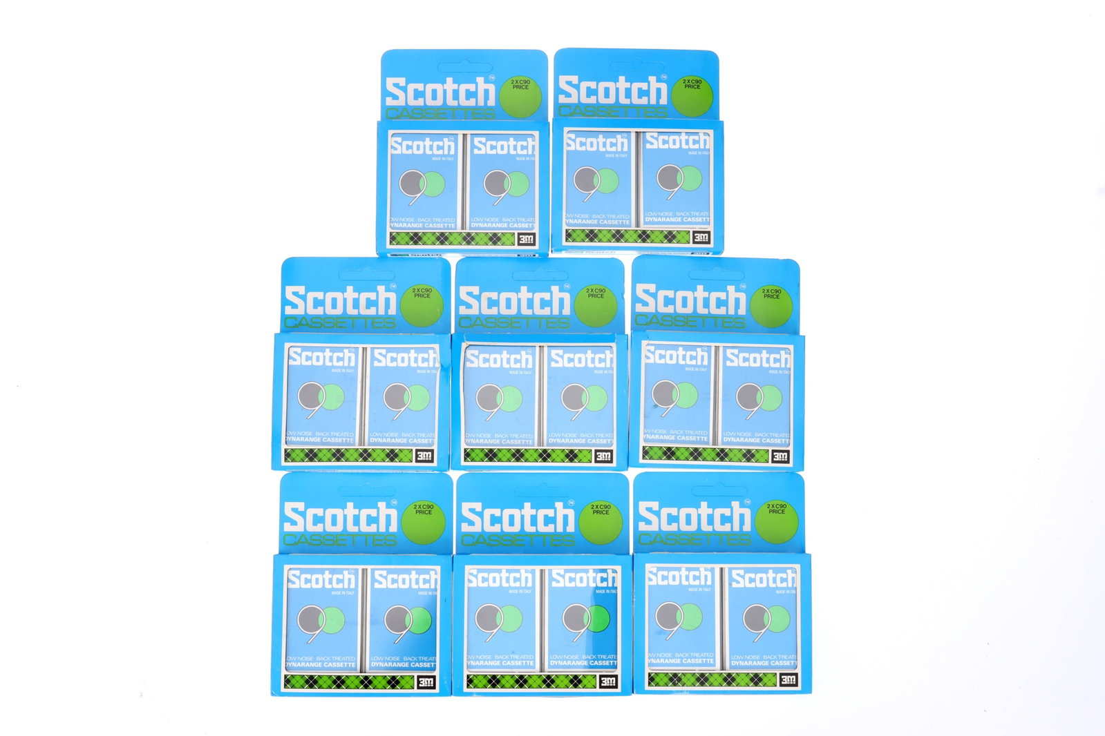16 New-Old Stock Scotch C90 Cassette Tapes,: 16 New-Old Stock Scotch C90 Cassette Tapes, in original packaging,