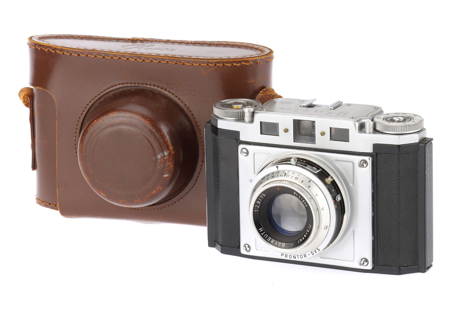 A Braun Gloria Medium Format Uncoupled Rangefinder Camera, (1 of 1)