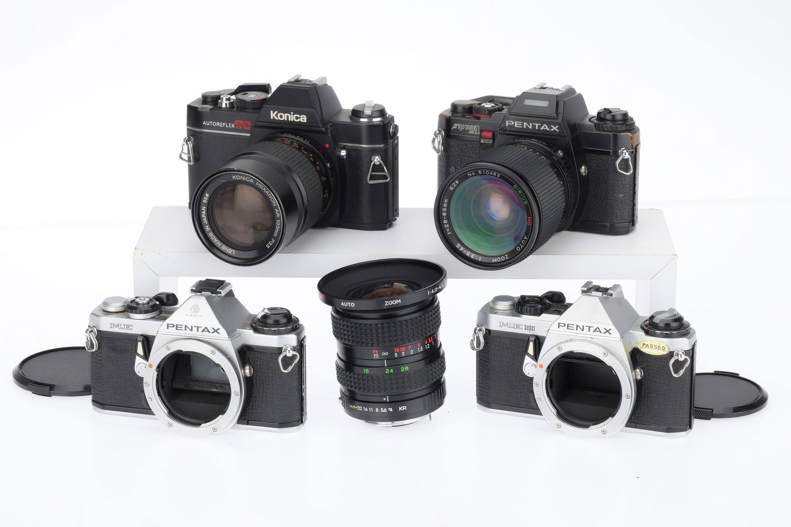 A Group of Pentax SLR Cameras. (1 of 1)