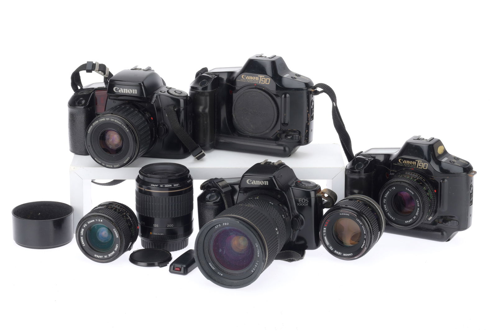A Selection of Canon 35mm SLR Cameras (1 of 1)