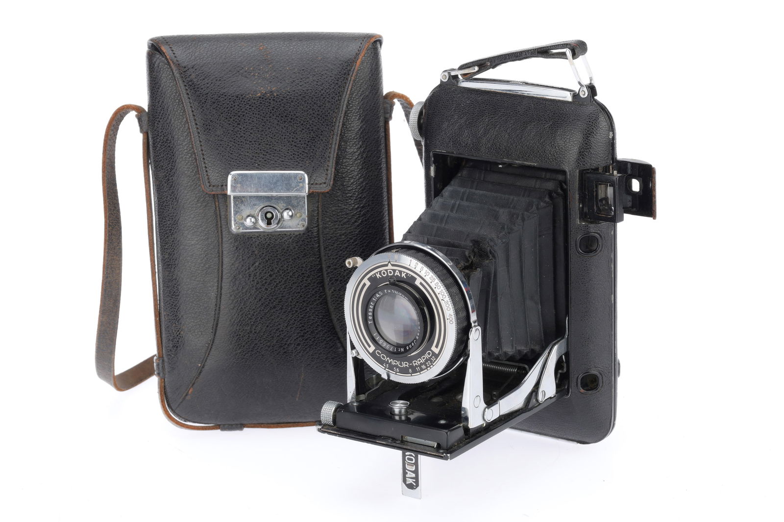 A Kodak Regent Rangefinder Folding Medium Format Camera (1 of 1)