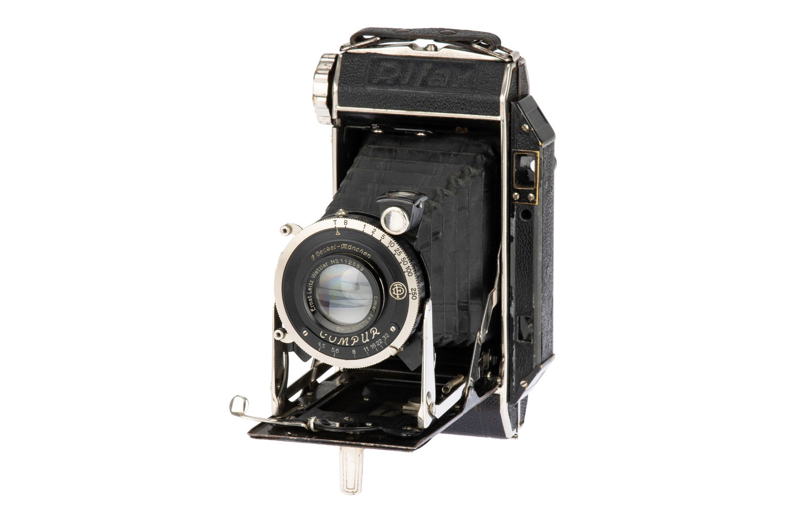 A Beier Rifax Medium Format Folding Rangefinder Camera, (1 of 1)