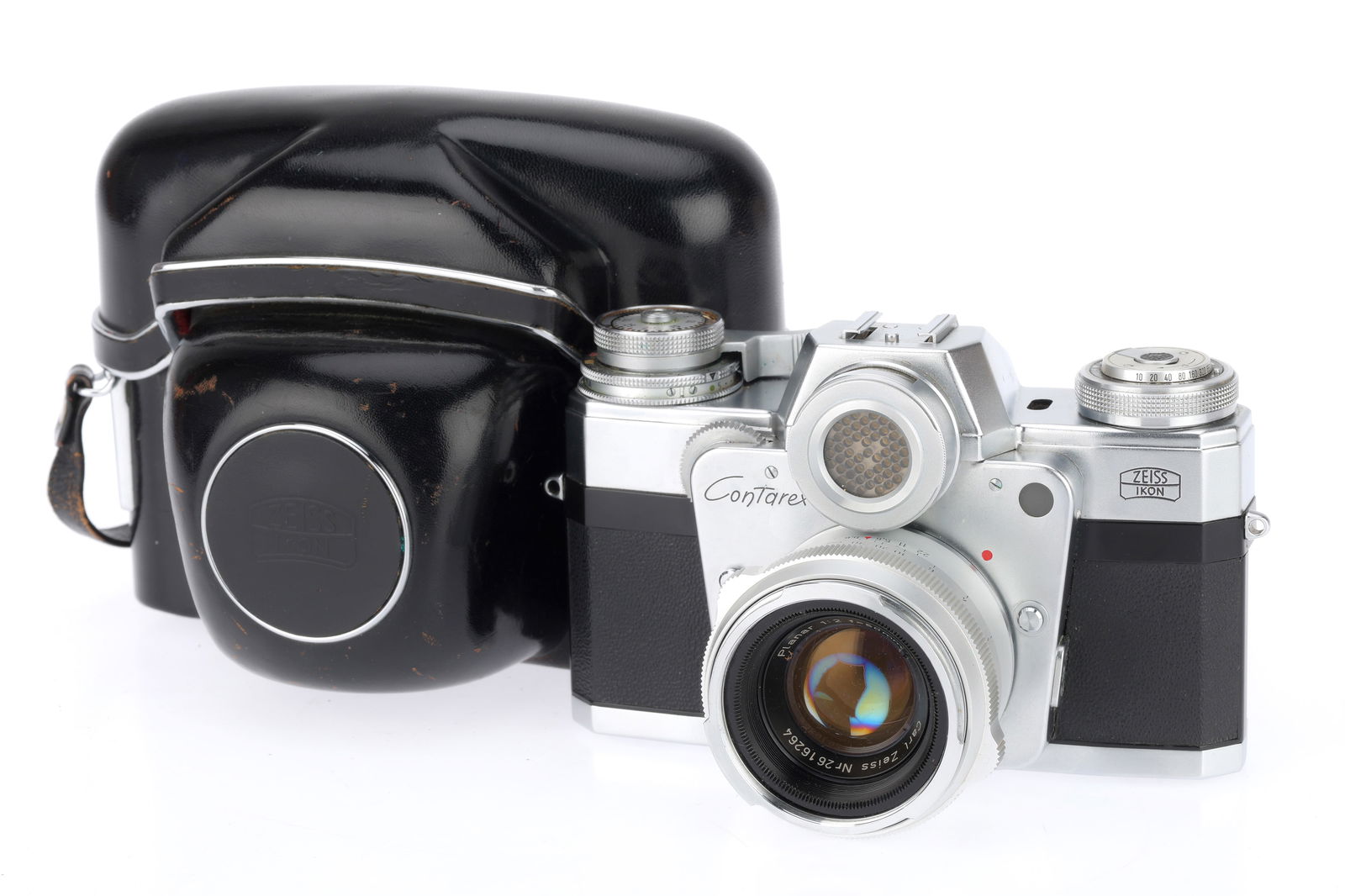 A Zeiss Ikon Contarex "Bulls-Eye" 35mm SLR Camera (1 of 1)