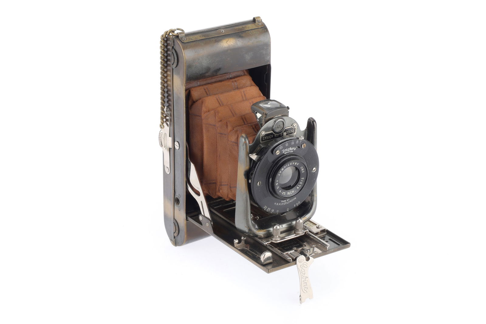 A Houghton-Butcher Ensign No.4 Carbine Folding Camera, (1 of 1)