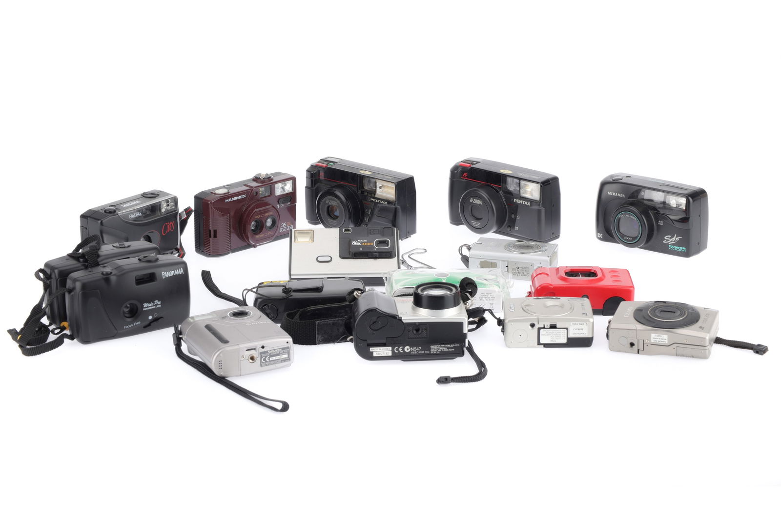 A Mixed Selection of Compact Cameras, (1 of 1)