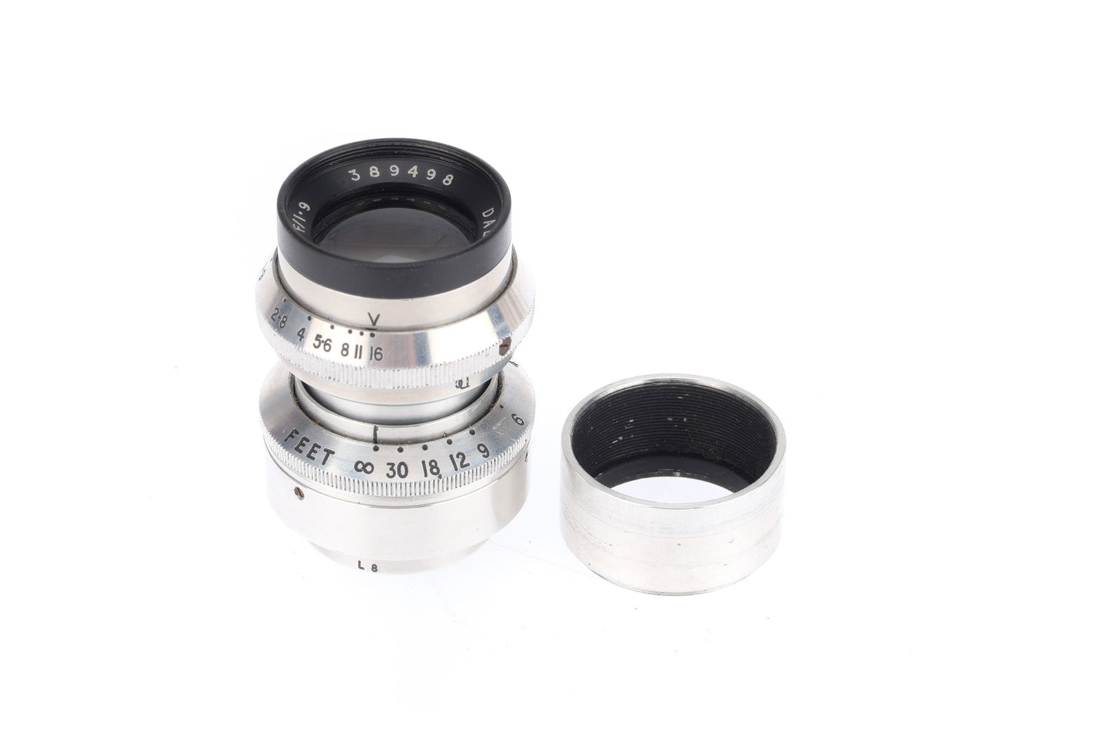 A Dallmeyer 1½" f/1.9 Camera Lens, (1 of 1)