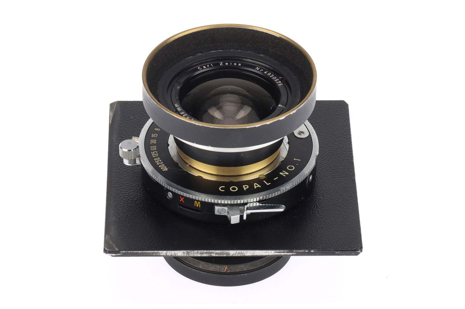 A Carl Zeiss Biogon f/4.5 38mm Large Format Lens, (1 of 1)