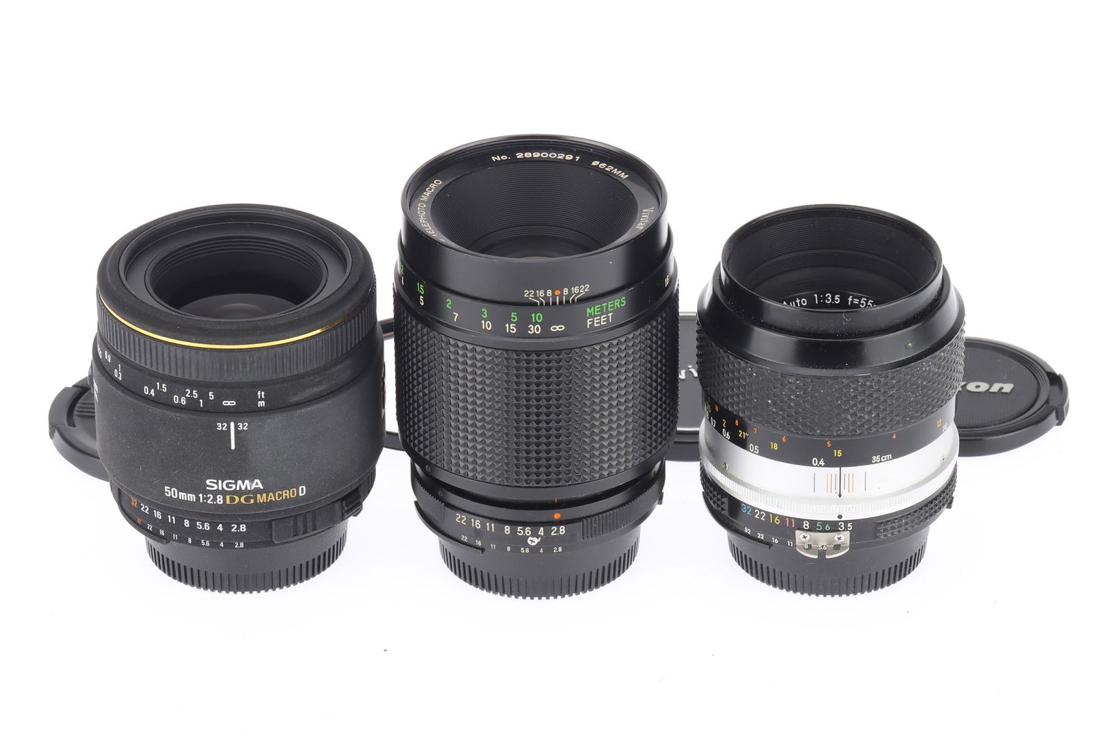 A Small Selection of Nikon Mount Lenses (1 of 1)