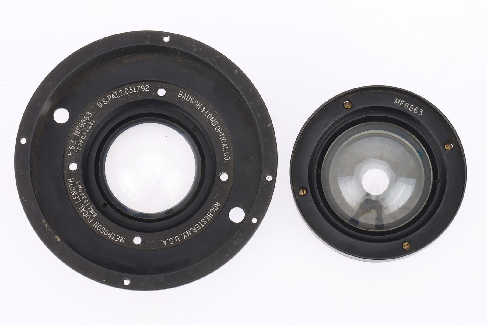 A Rochester Metrocon f/6.3 6 inch Lens and Iris Combination Set, (1 of 1)