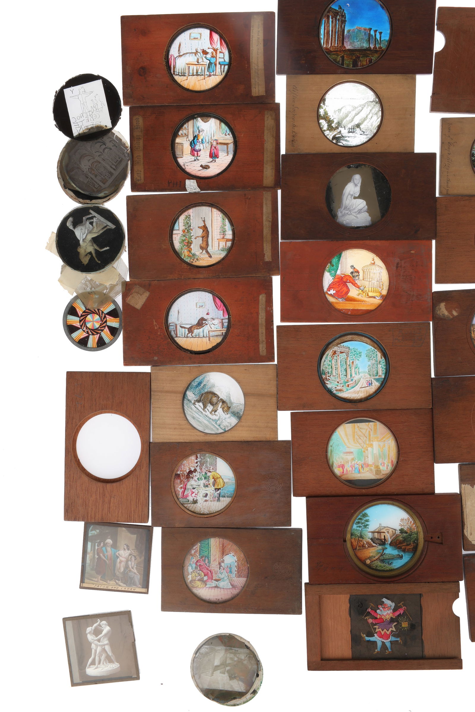 Large Collection of Magic Lantern Slides, (1 of 3)