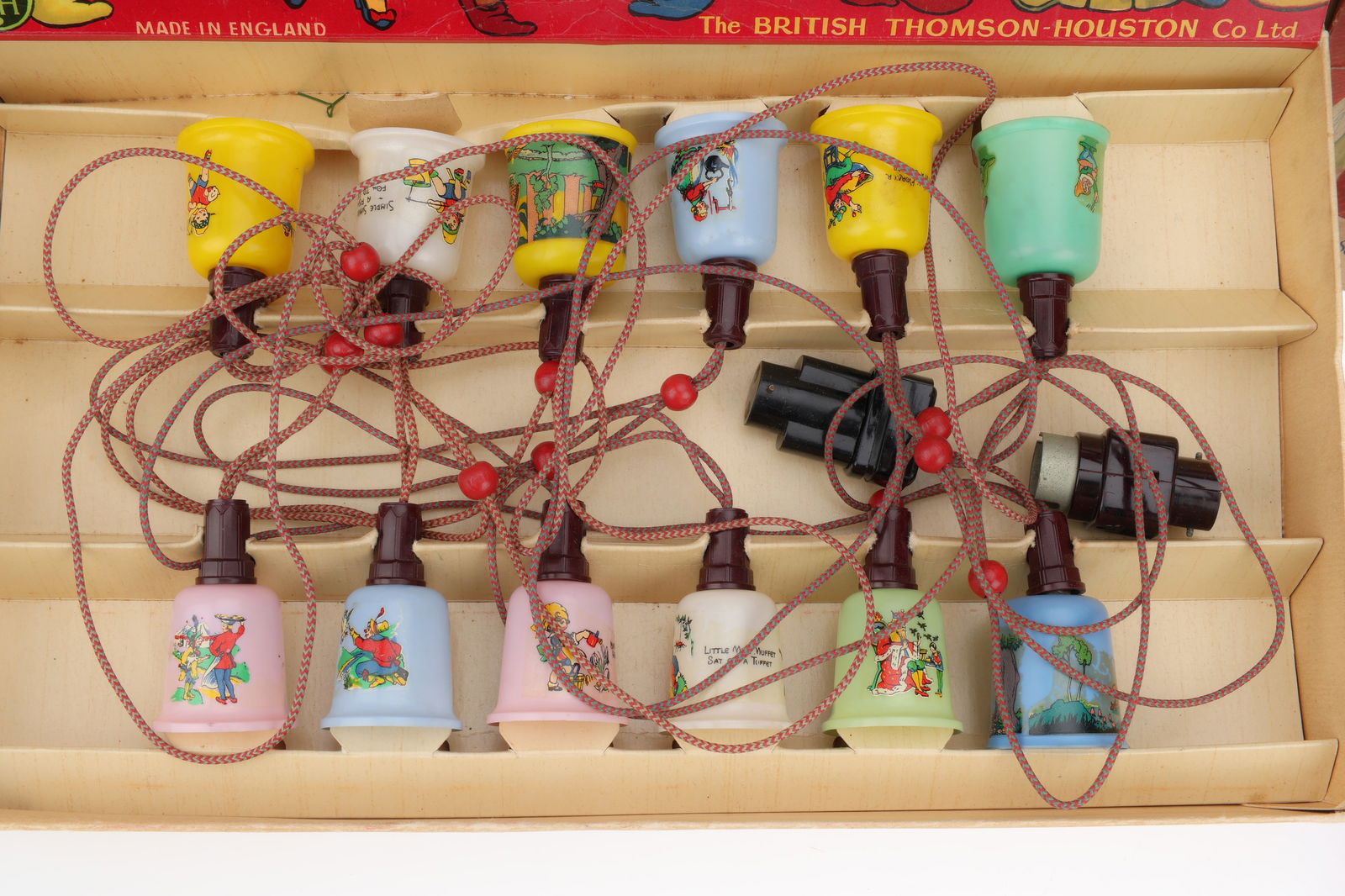 3 Sets of 1960's Christmas Lights,: 3 Sets of 1960's Christmas Lights, including a boxed set of Mazda Disney Lights, Snow White, a set of Pifco lightsand another boxed set