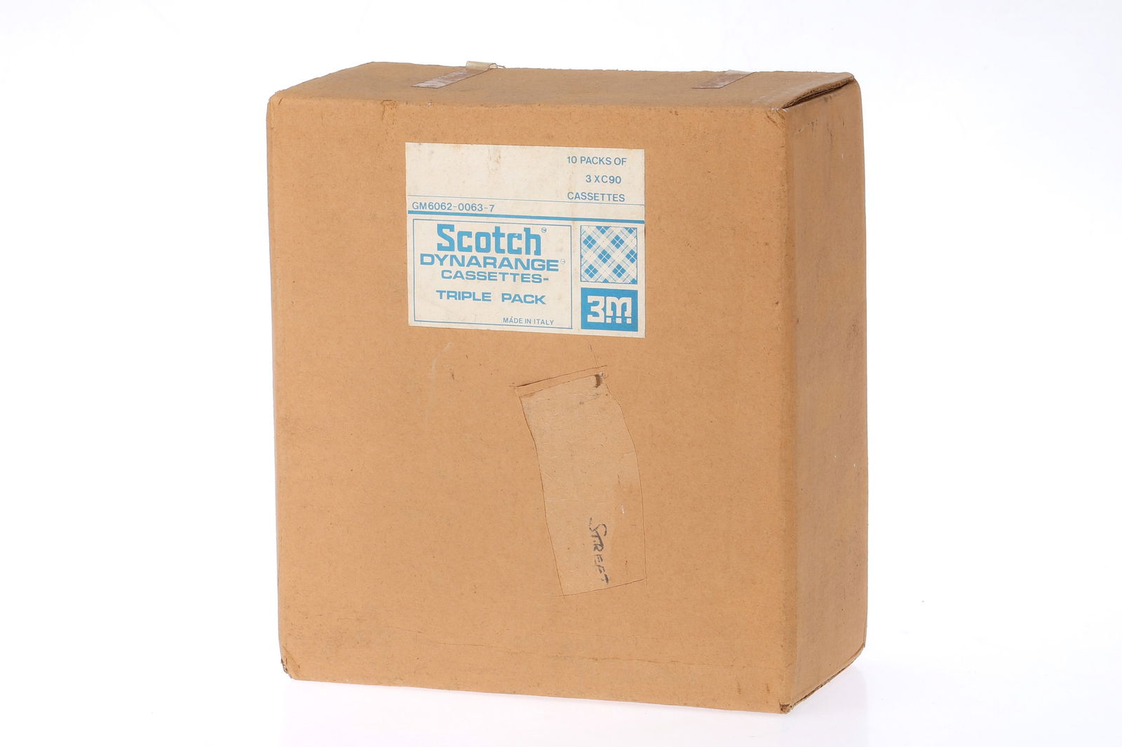 A Wholesale Box of Scotch Dynarange Cassette Triple Packs (10), (1 of 1)