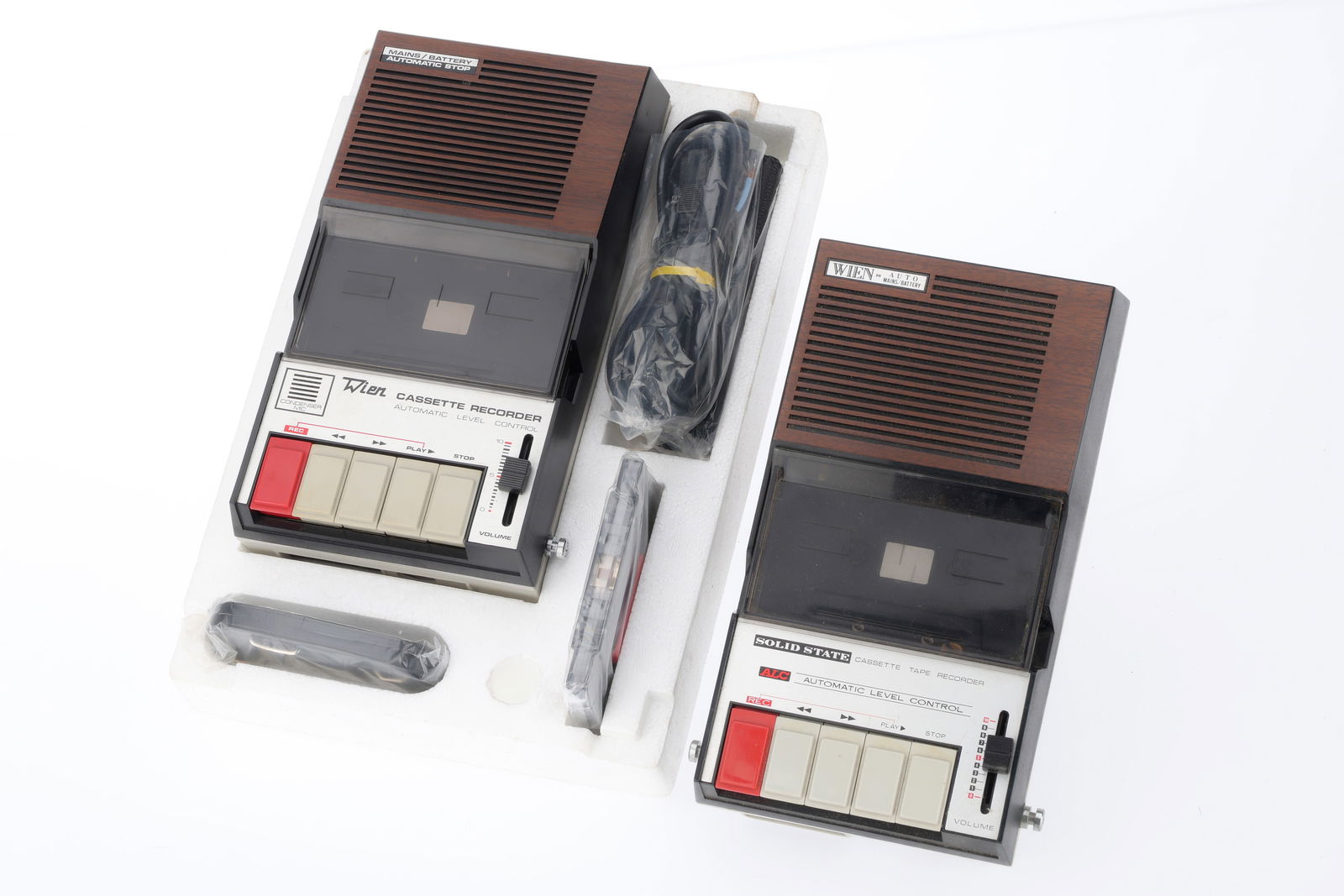 Two Wein Solid State Cassette Tape Recorders, (1 of 1)