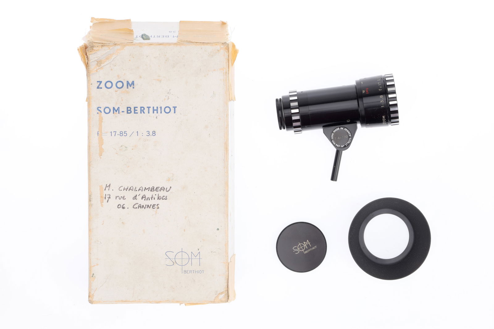 A Som Berthiot f/3.8 17-85mm Cine Zoom Lens, (1 of 1)