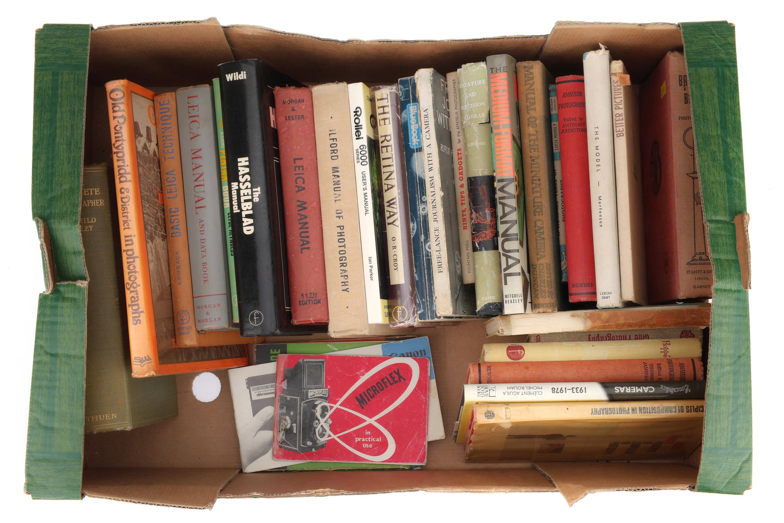 A Selection of Vintage Camera Books, (1 of 1)