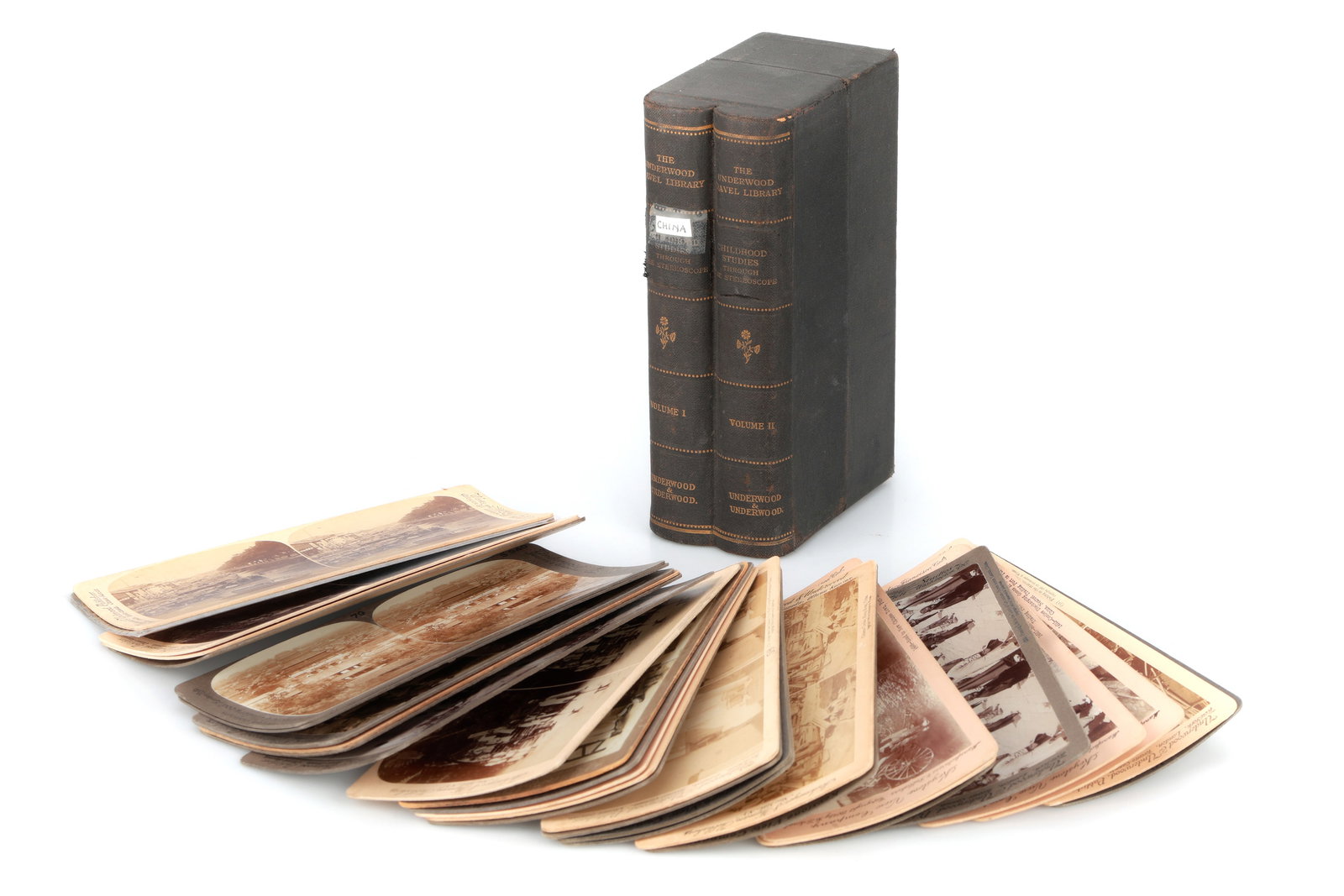 Underwood Travel Library, Stereoscrds of China, (1 of 2)