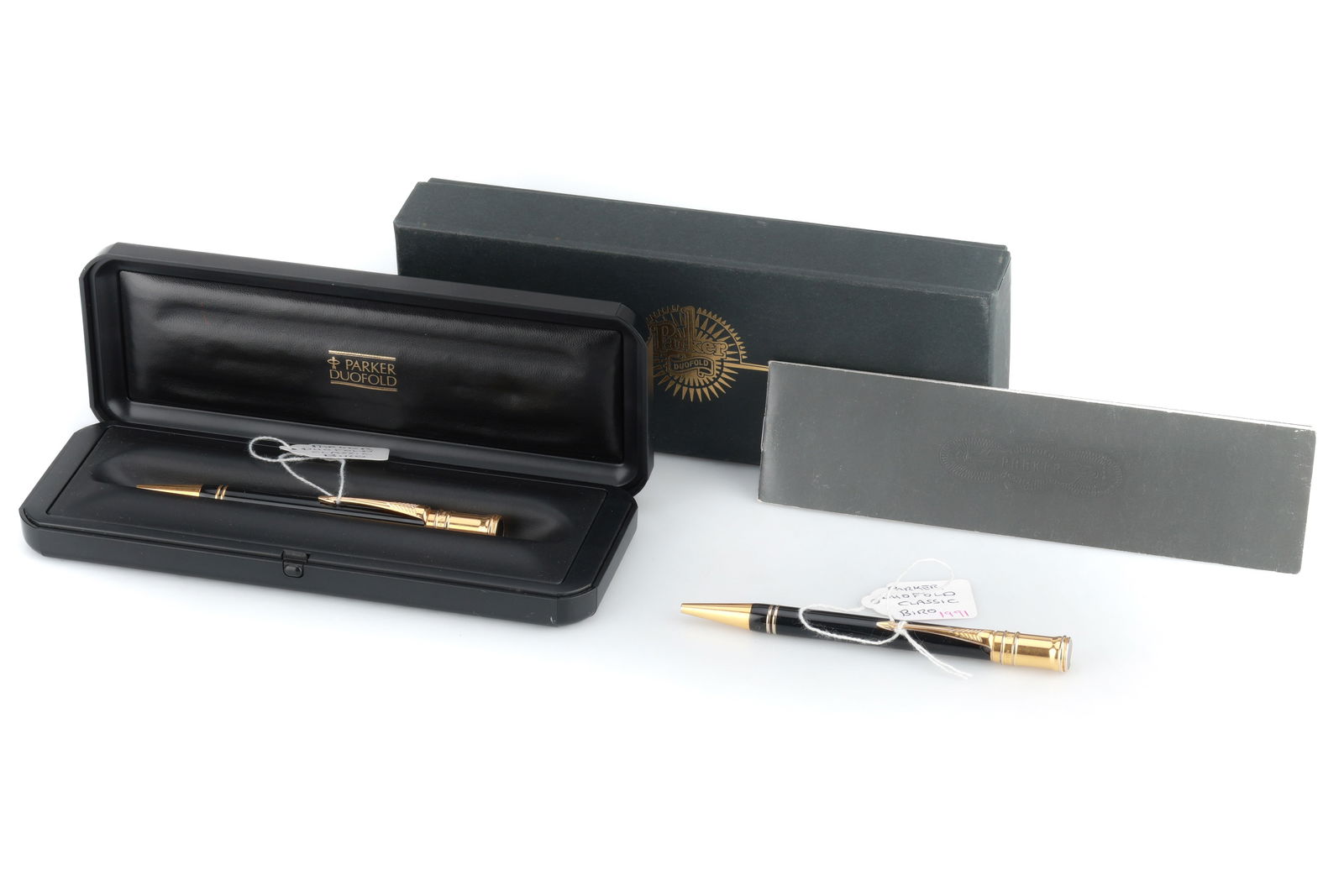 A Pair of Parker Duofold Classic Ballpoint Pens, (1 of 6)