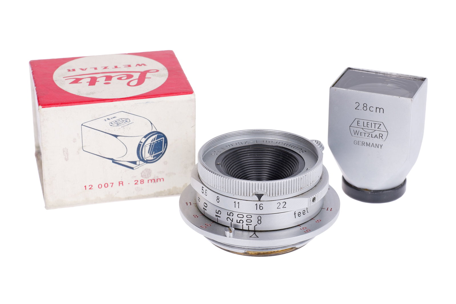 A Leitz Summaron f/5.6 28mm Lens, (1 of 6)
