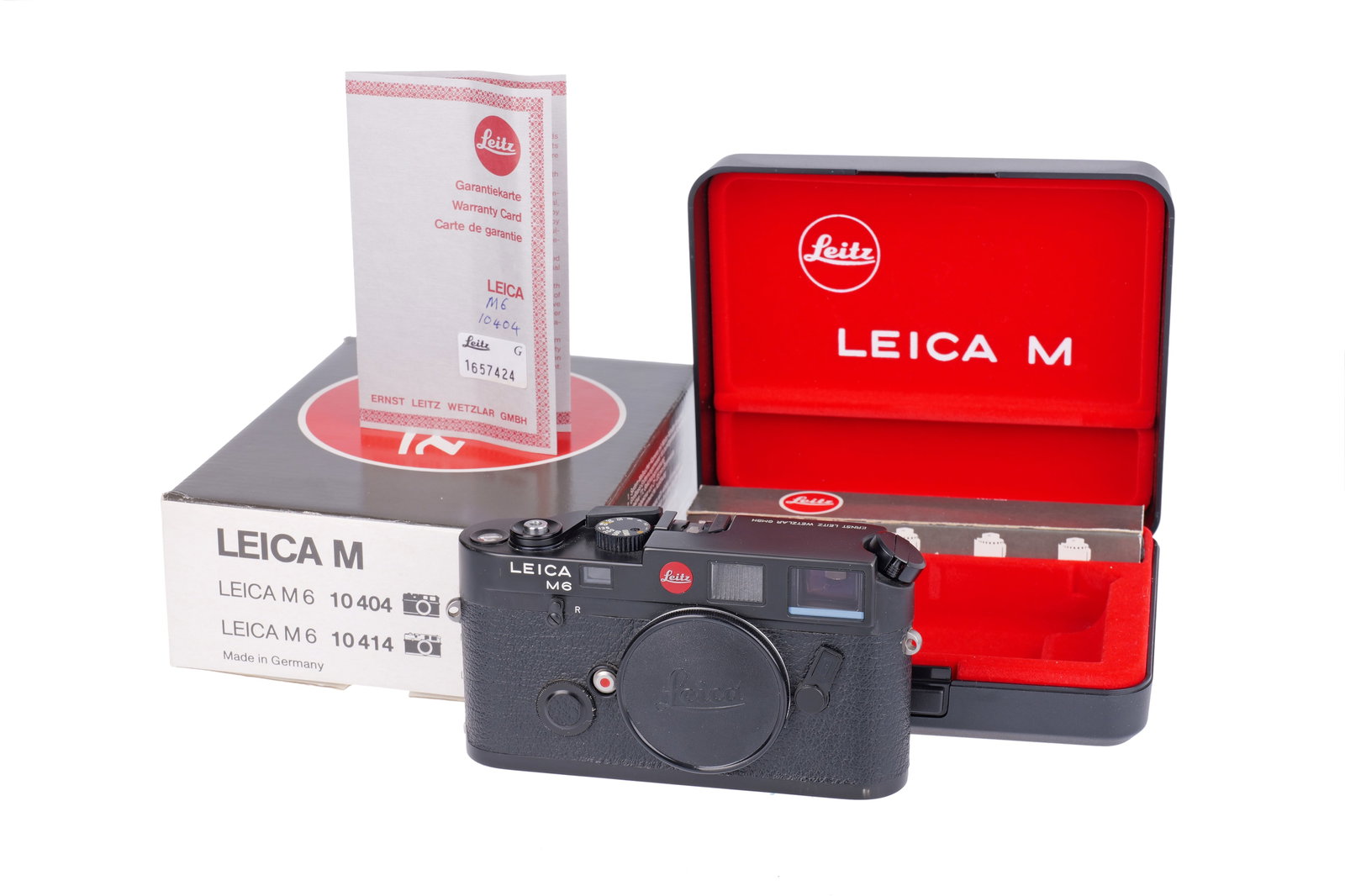 A Leica M6 Rangefinder Camera Body, (1 of 6)