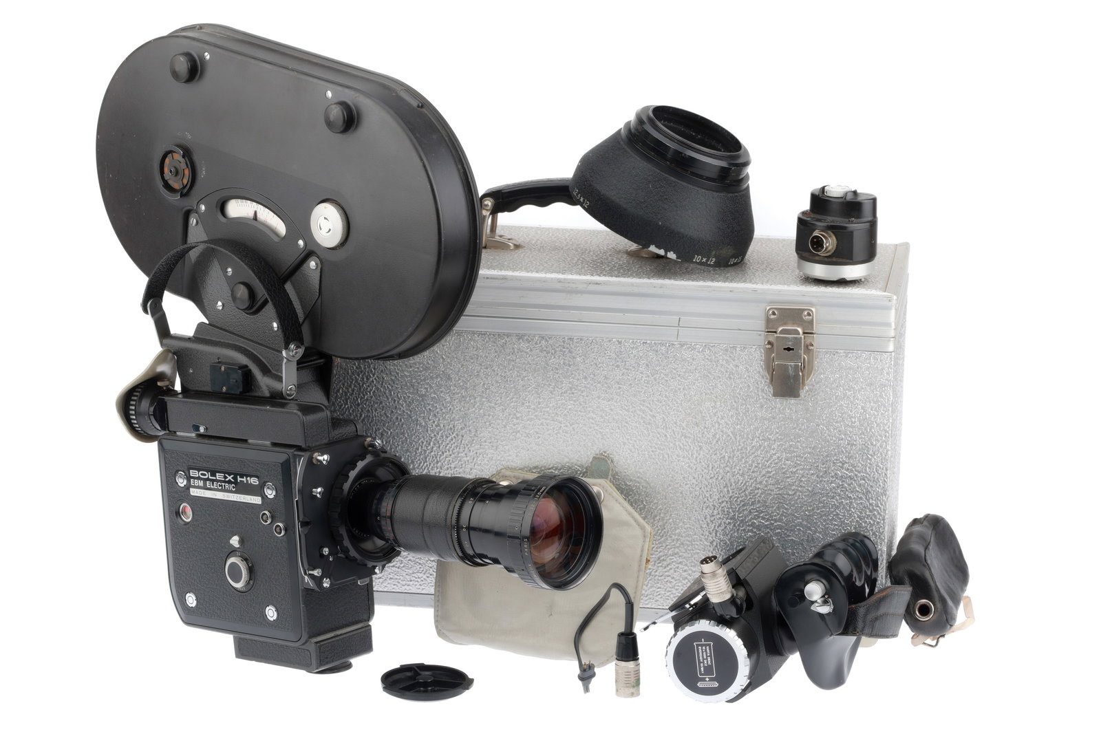 A Bolex H16 EBM Electric 16mm Cine Camera, (1 of 4)