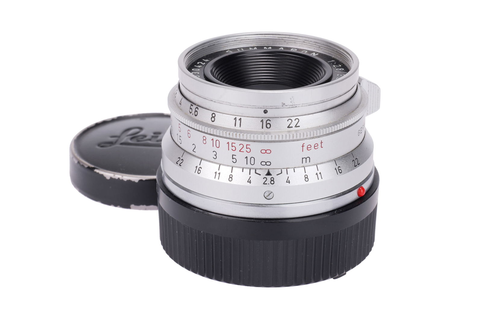 A Leitz Summaron f/2.8 35mm Lens, (1 of 4)