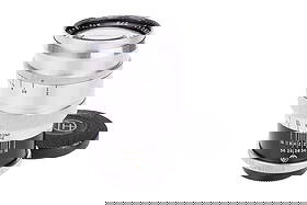 A J. H. Dallmeyer Dallac f/2 85mm Lens,: Leica rangefinder coupled screw mount, black/chrome, serial no. 450473, body, G, elements, VG, some very light cleaning marks